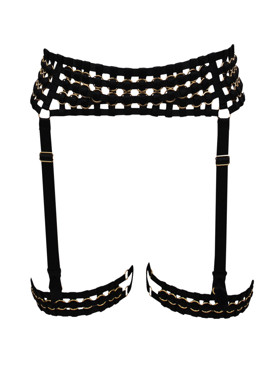 Woven Garter Belt | Bodybinds Lattice Collection Woven Garter Belt | Bodybinds Lattice Collection